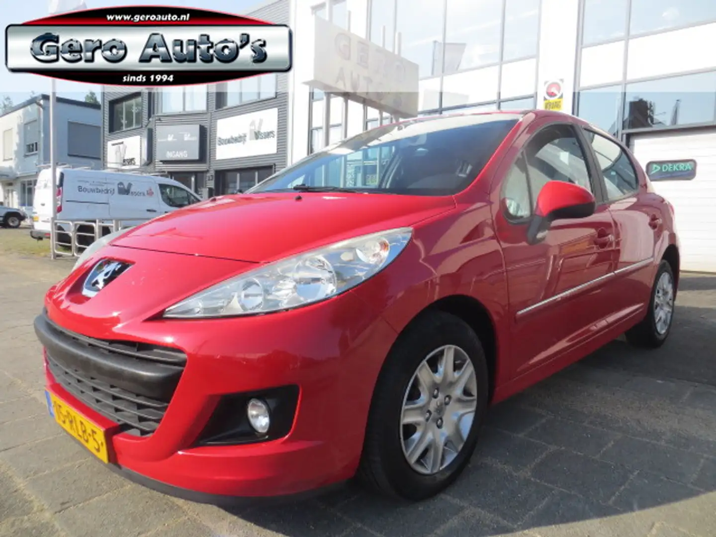 Peugeot 207 1.4 Acces Lite 5 drs ,nl auto airco elec pakket Rood - 1