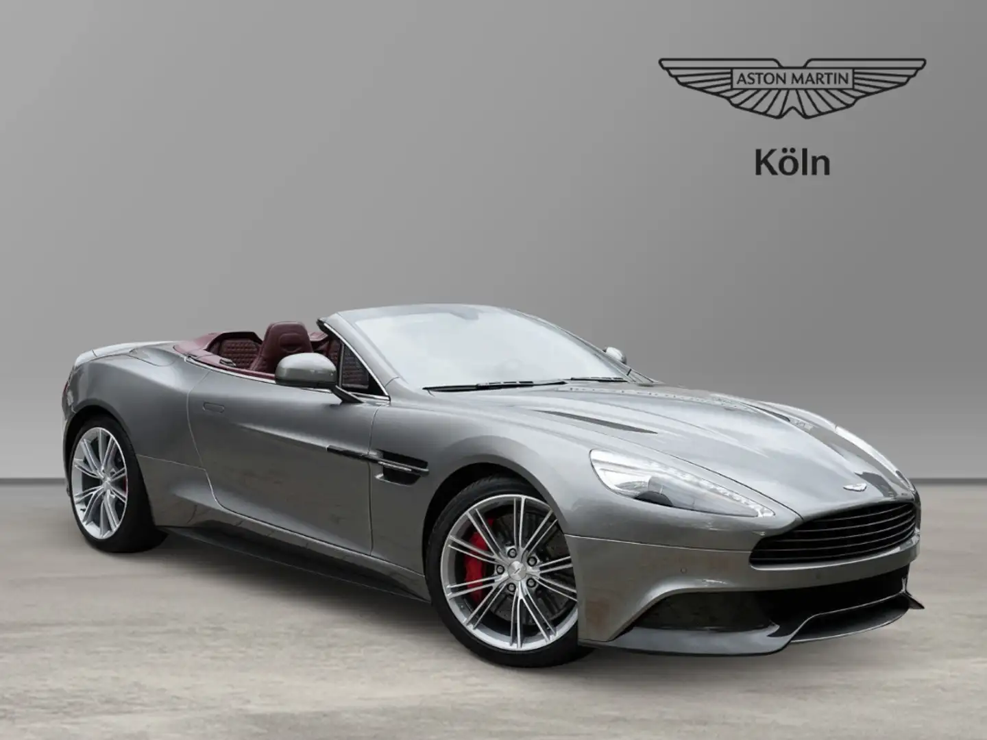 Aston Martin Vanquish Volante Tungsten Silver Argent - 1
