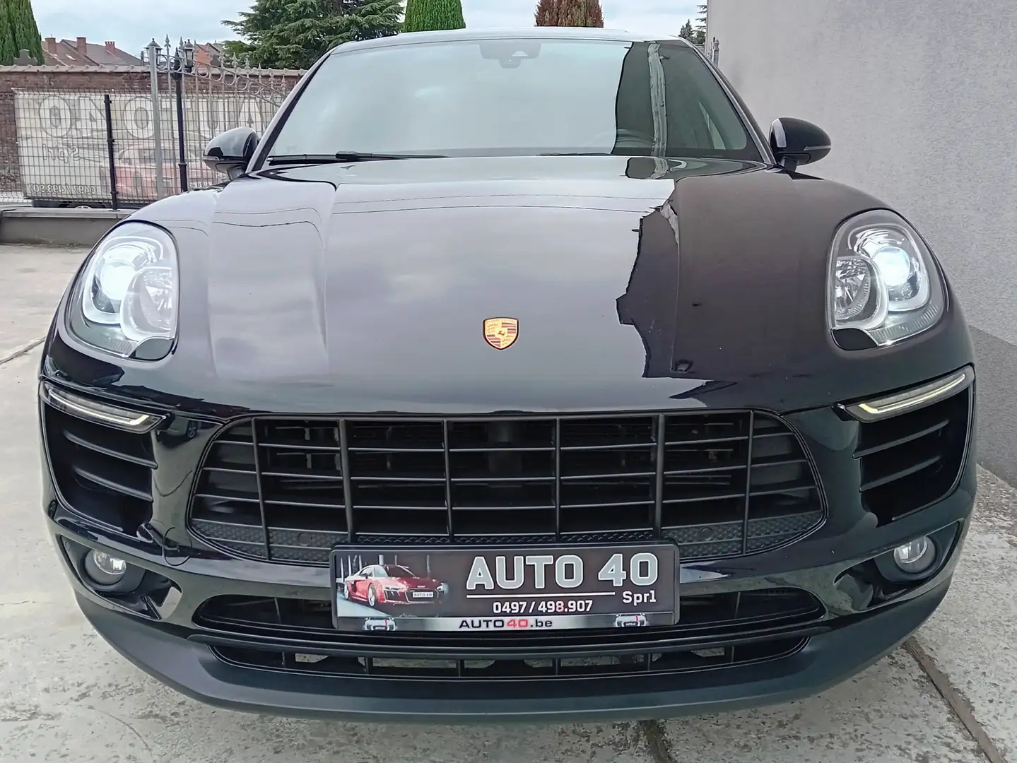 Porsche Macan S 3.0 V6 Bi-Turbo PDK Toit Panoramique EXTRA FULL Zwart - 1