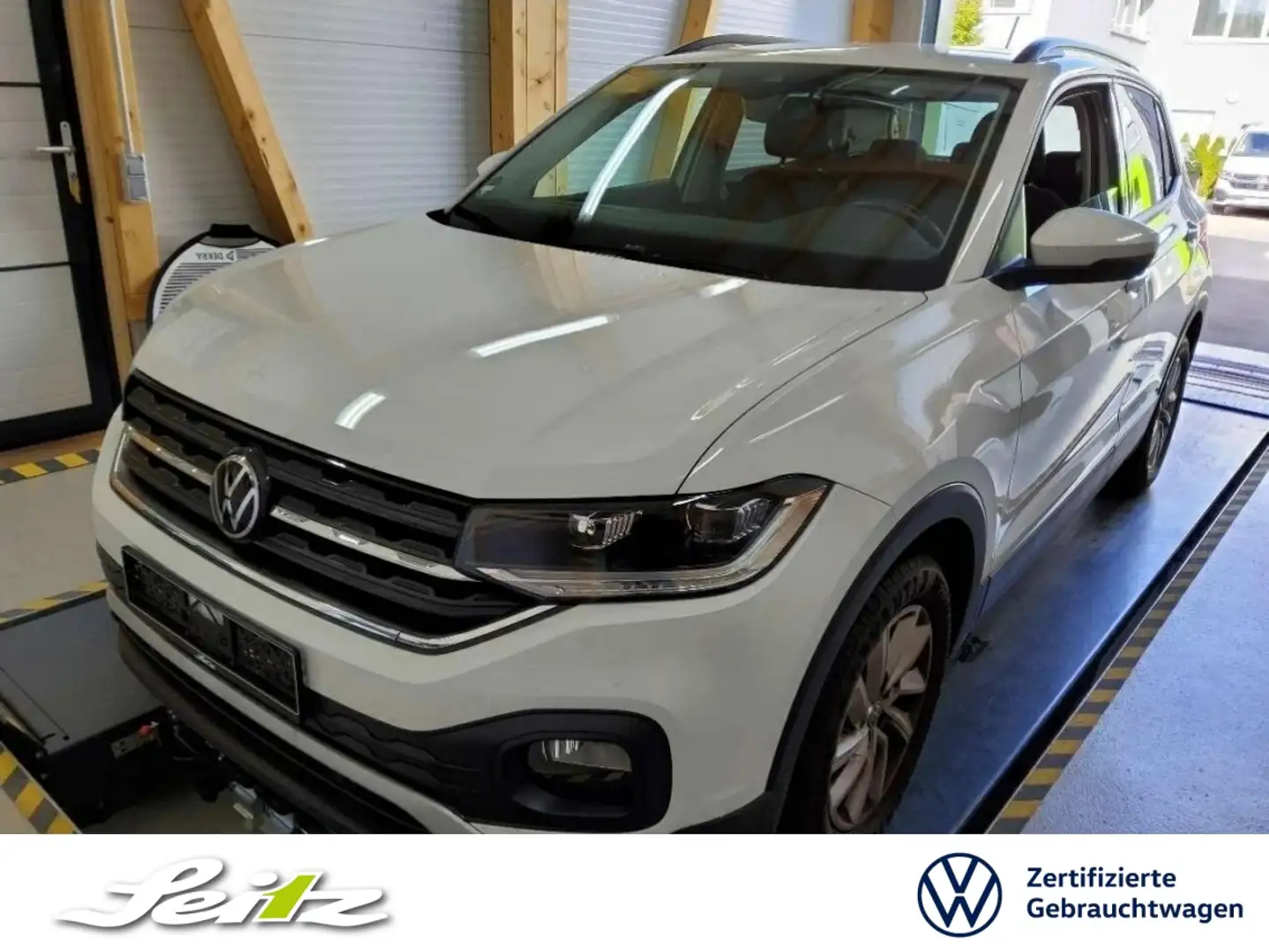 Volkswagen T-Cross 1.0 TSI Life *LED*PARKSENSOR*APPCON* Weiß - 1