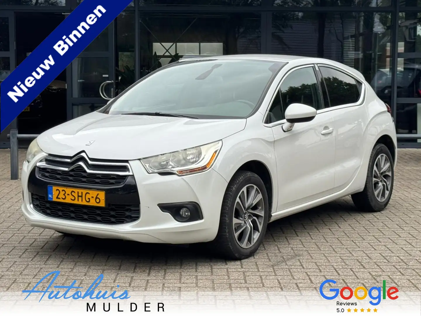Citroen DS4 1.6 e-HDI So Chic Clima/Cruise/Trekhaak/LM-Velgen Wit - 1