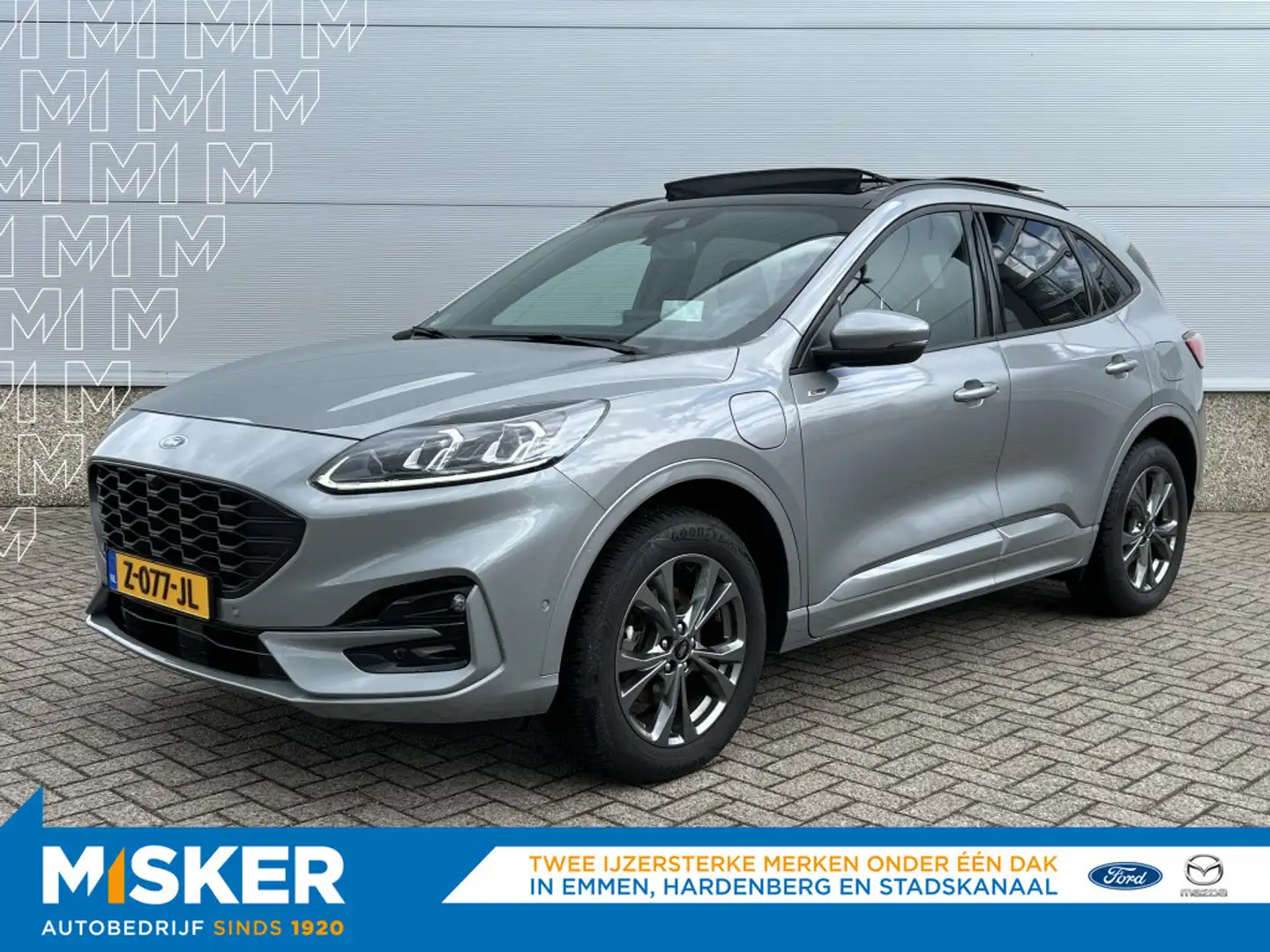 Ford Kuga 2.5 PHEV ST-Line DRIVERPACK! PANODAK! TECHPACK! WI Grijs - 1