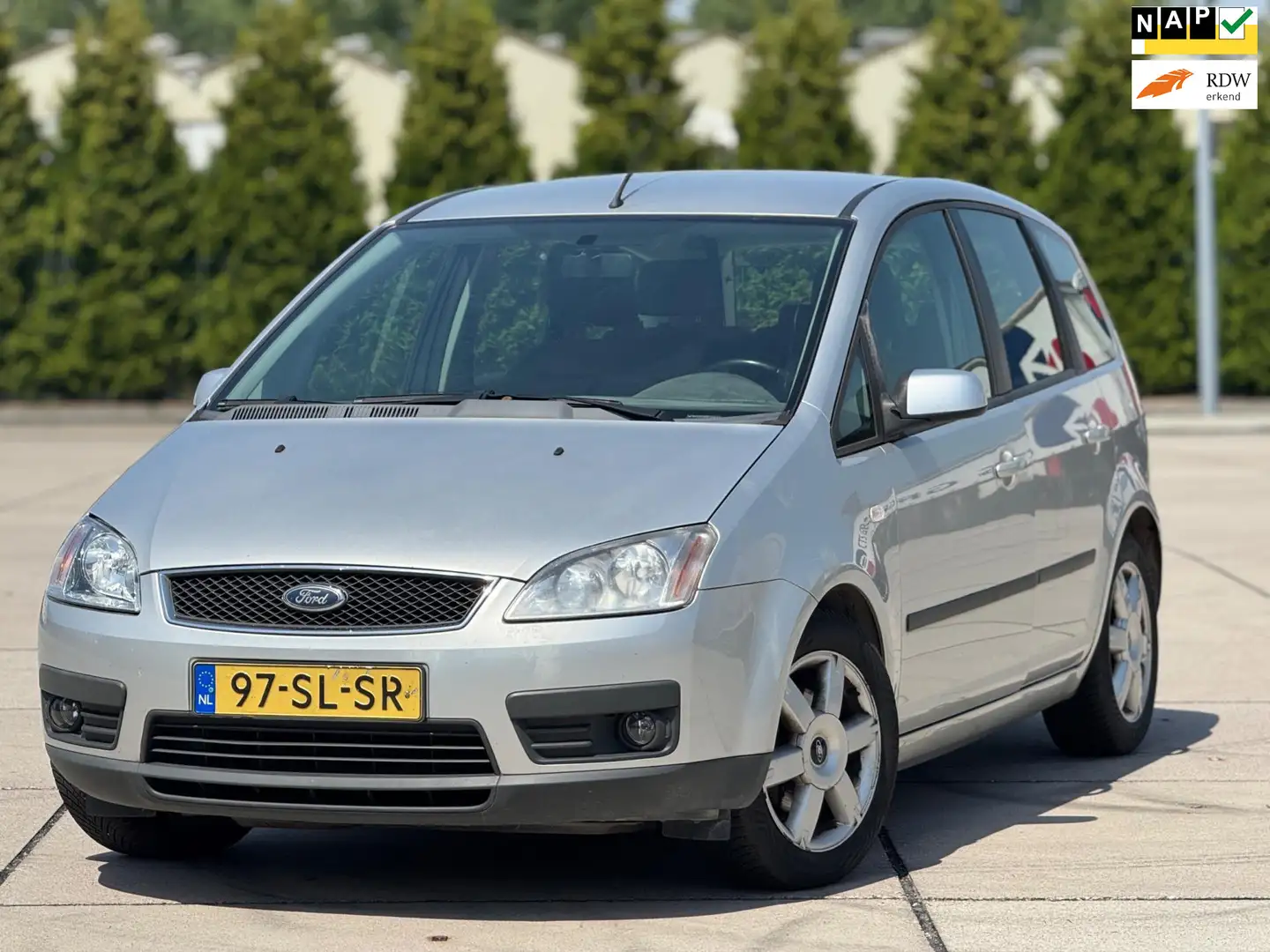 Ford Focus C-Max 1.8-16V Futura | Automaat | Airco | Elektrische ra Grijs - 1