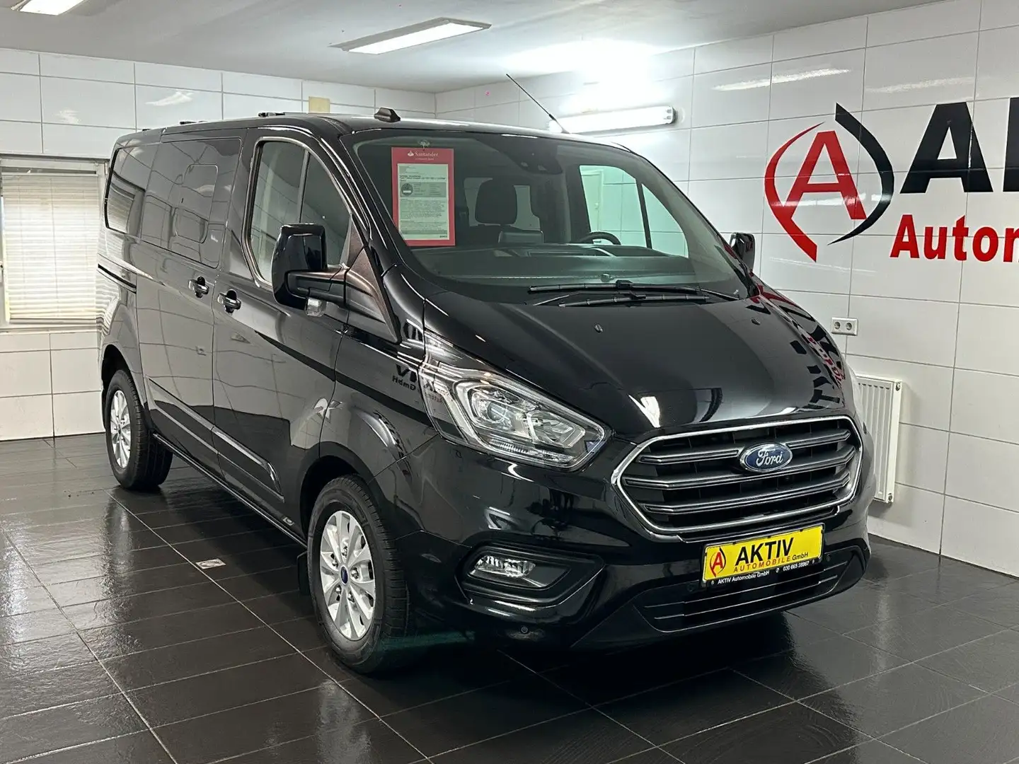 Ford Transit Custom 2.0 TDCi 320 L1 Limited *Doka* Noir - 1