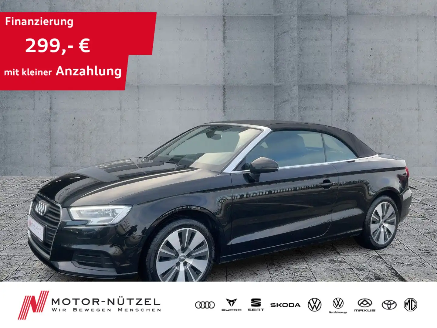 Audi A3 2.0 TDI BI-XEN+NAV+SHZ+PDC+GRA+VC Schwarz - 1