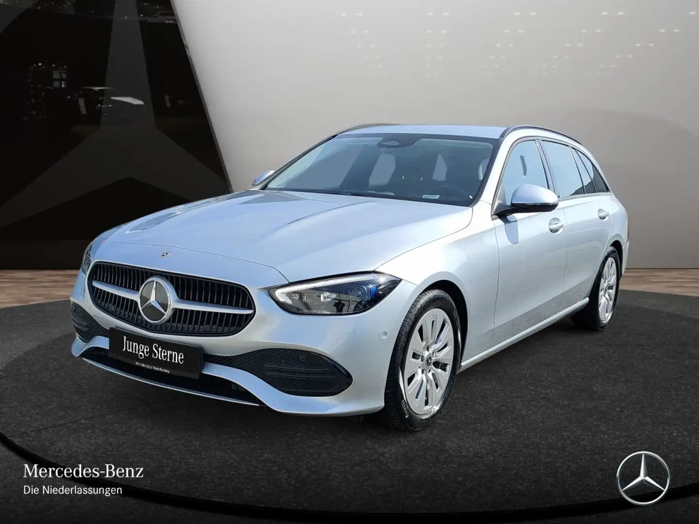 Mercedes-Benz C 220 d T KAMERA+KEYLESS+9G Silber - 2