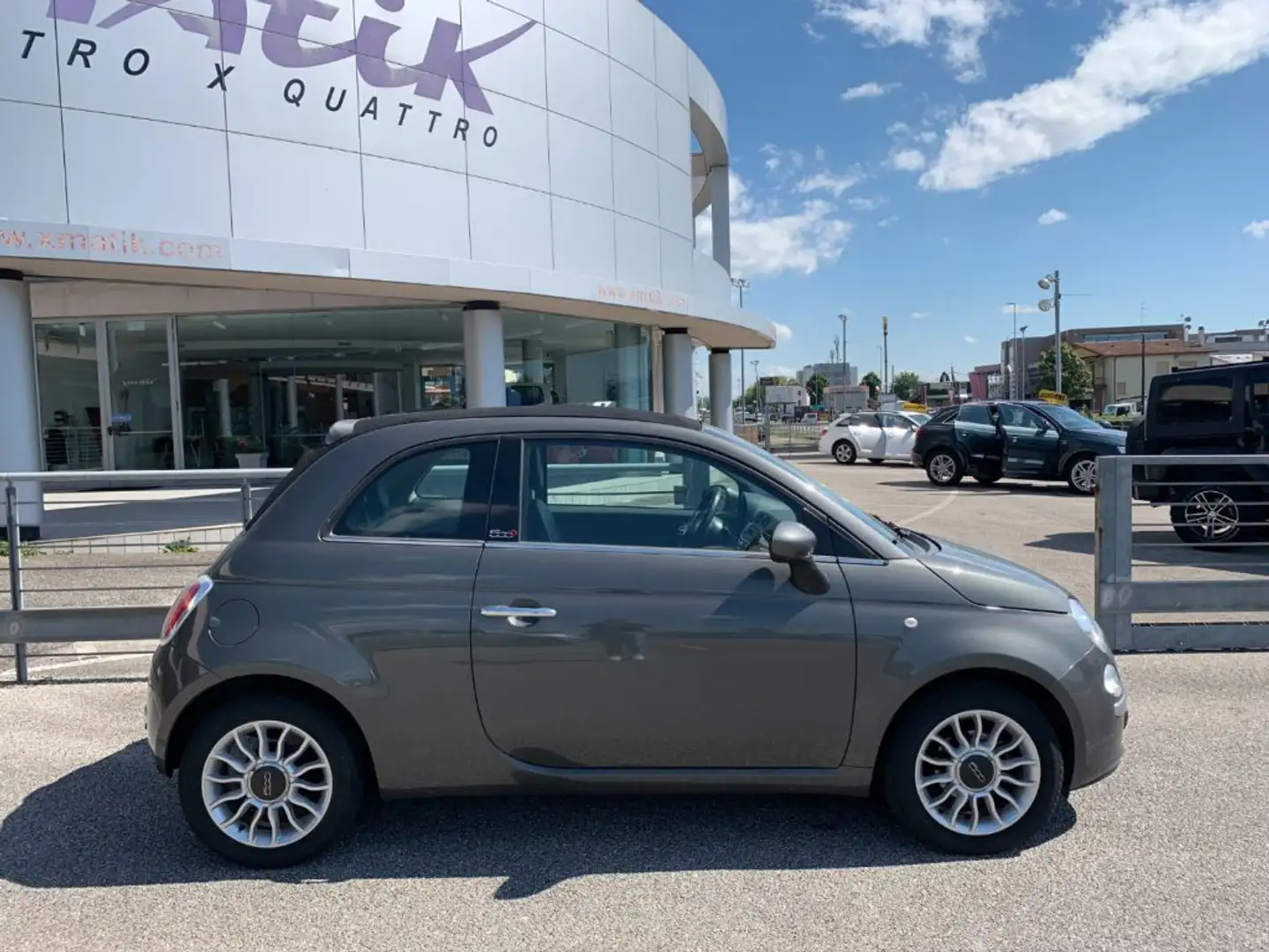 Fiat 500C C 1.2 Lounge OK NEOPATENTATI Grau - 2
