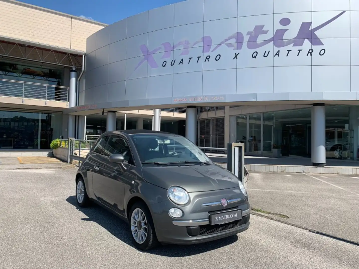 Fiat 500C C 1.2 Lounge OK NEOPATENTATI Grau - 1
