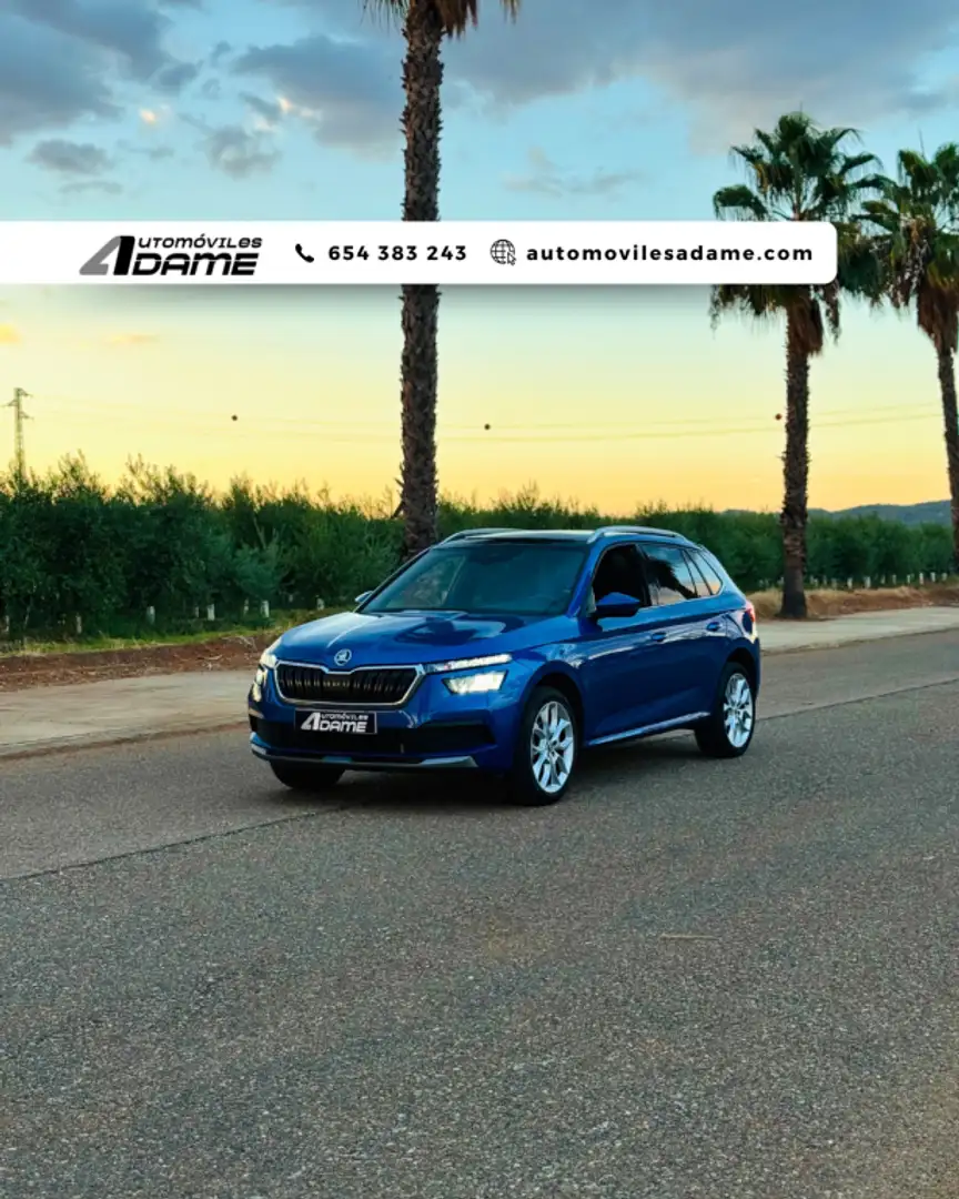 Skoda Kamiq 1.0 TSI Ambition 81kW DSG Azul - 1