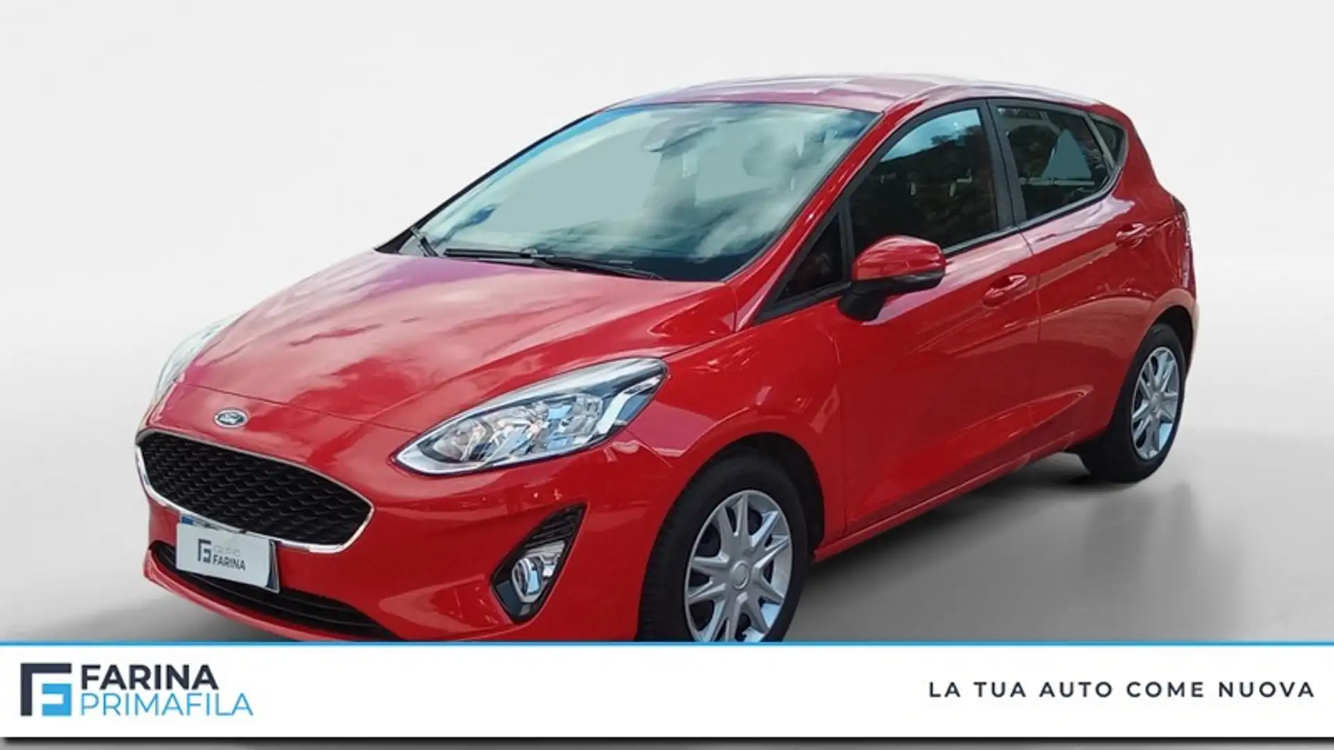 Ford Fiesta 5p 1.0 ecoboost hybrid Connect  s&s 125cv my20.75 Red - 1