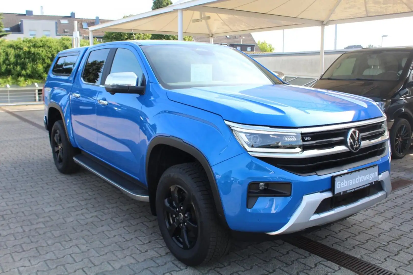 Volkswagen Amarok STYLE 4MOTION DOKA HARDTOP / AHK / LEDER / STANDHE Bleu - 2