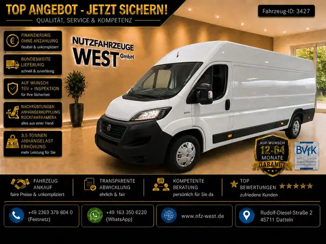 Fiat Ducato Maxi Hoch+Lang*L5-H2*Klima*Garantie*