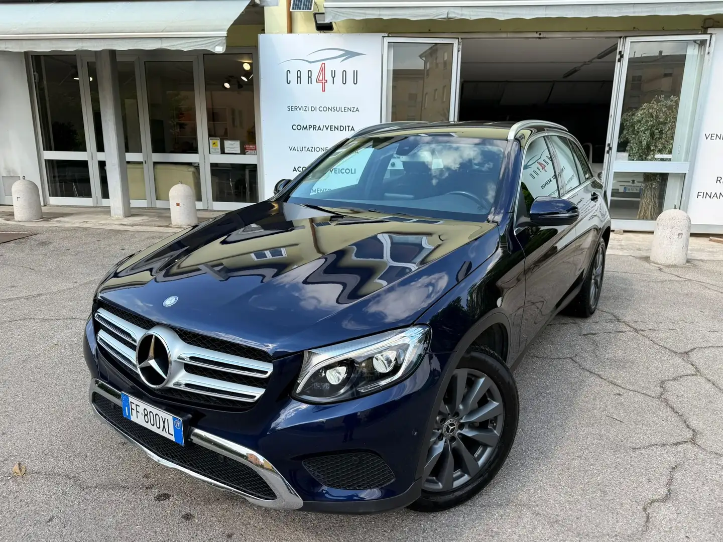 Mercedes-Benz GLC 250 GLC 250 d SPORT 4matic C.AUTOMATICO NAVI 4X4 Modrá - 1