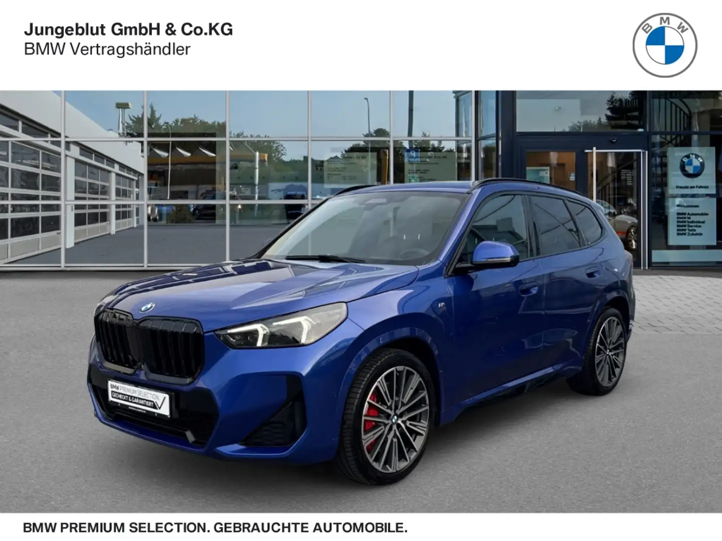 BMW X1 xDrive23d M Sport Pro AHK/Sitzhg/HarmanKardon/Head Blau - 1