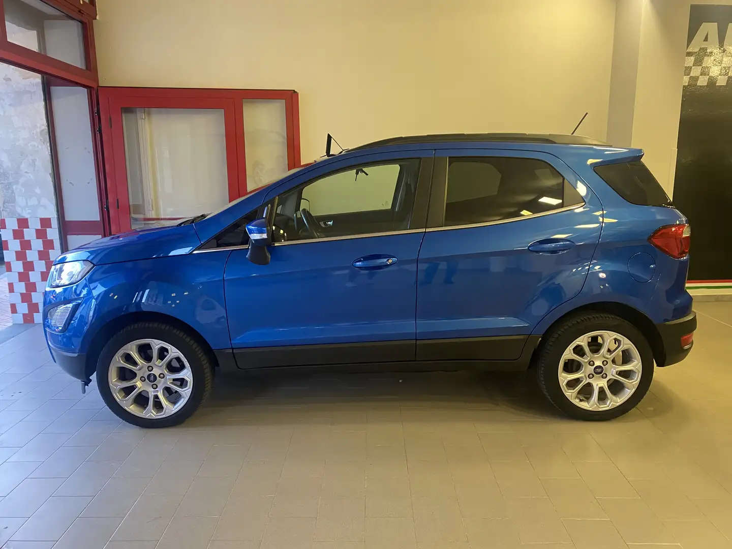 Ford EcoSport 1.0 ecoboost Titanium s&s 125cv my19 Bleu - 1