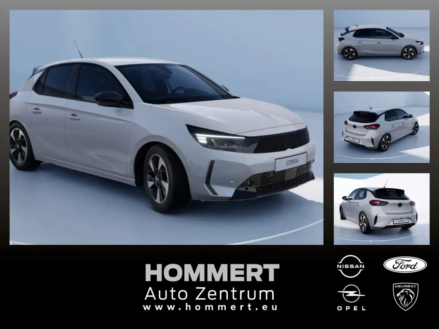 Opel Corsa-e lectric GS *LED*130°-Kamera*Wärmepumpe* Weiß - 1