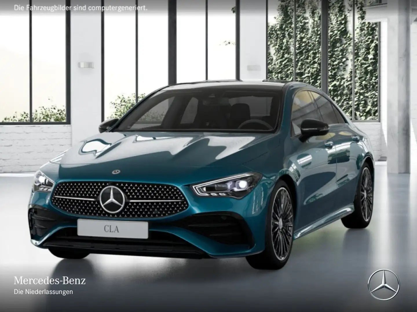 Mercedes-Benz CLA 200 AMG+NIGHT+PANO+MULTIBEAM+BURMESTER+KAMERA Bleu - 2