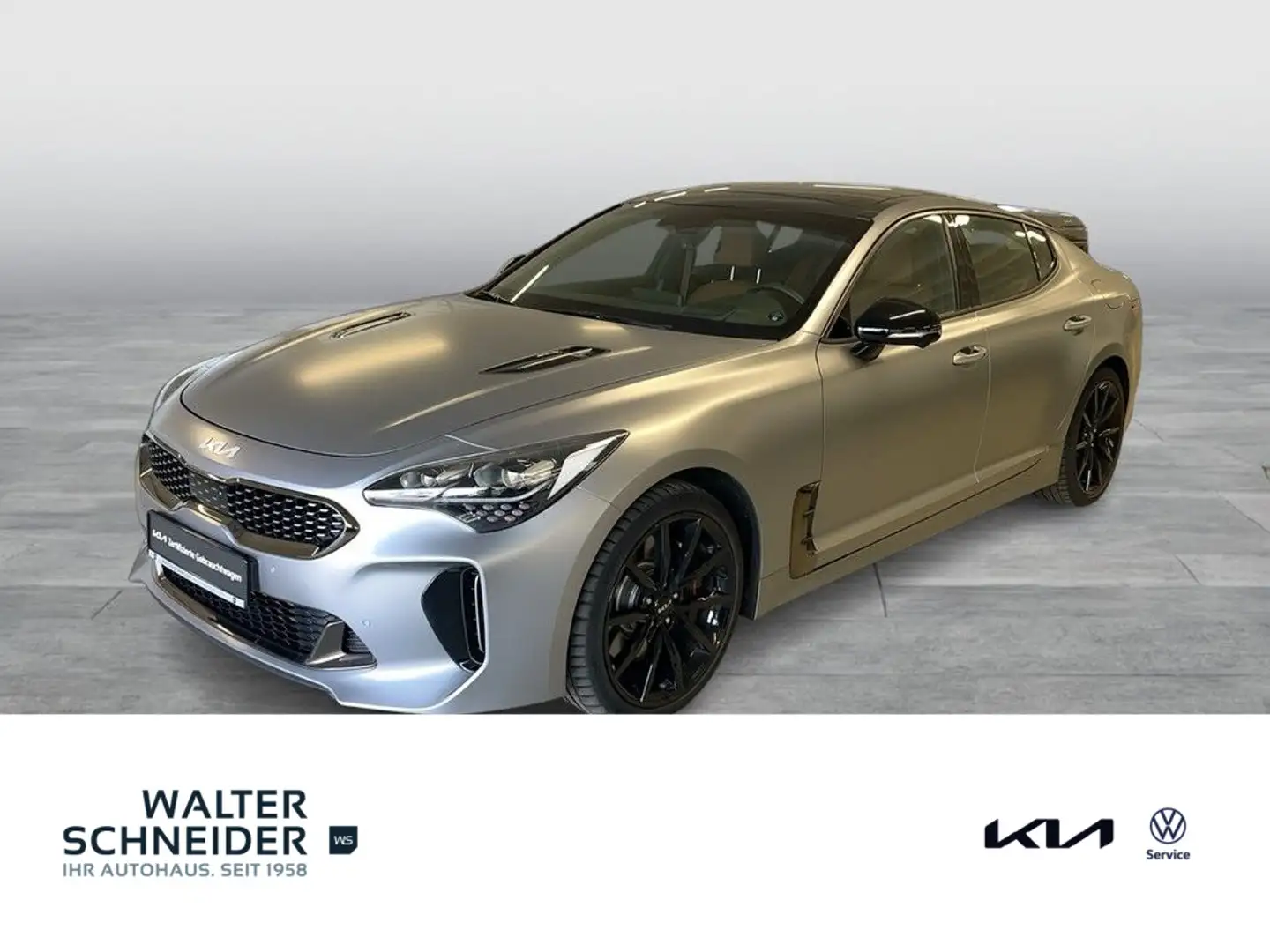 Kia Stinger GT AWD Tribute Edition LED Pano Navi 293 Silber - 1