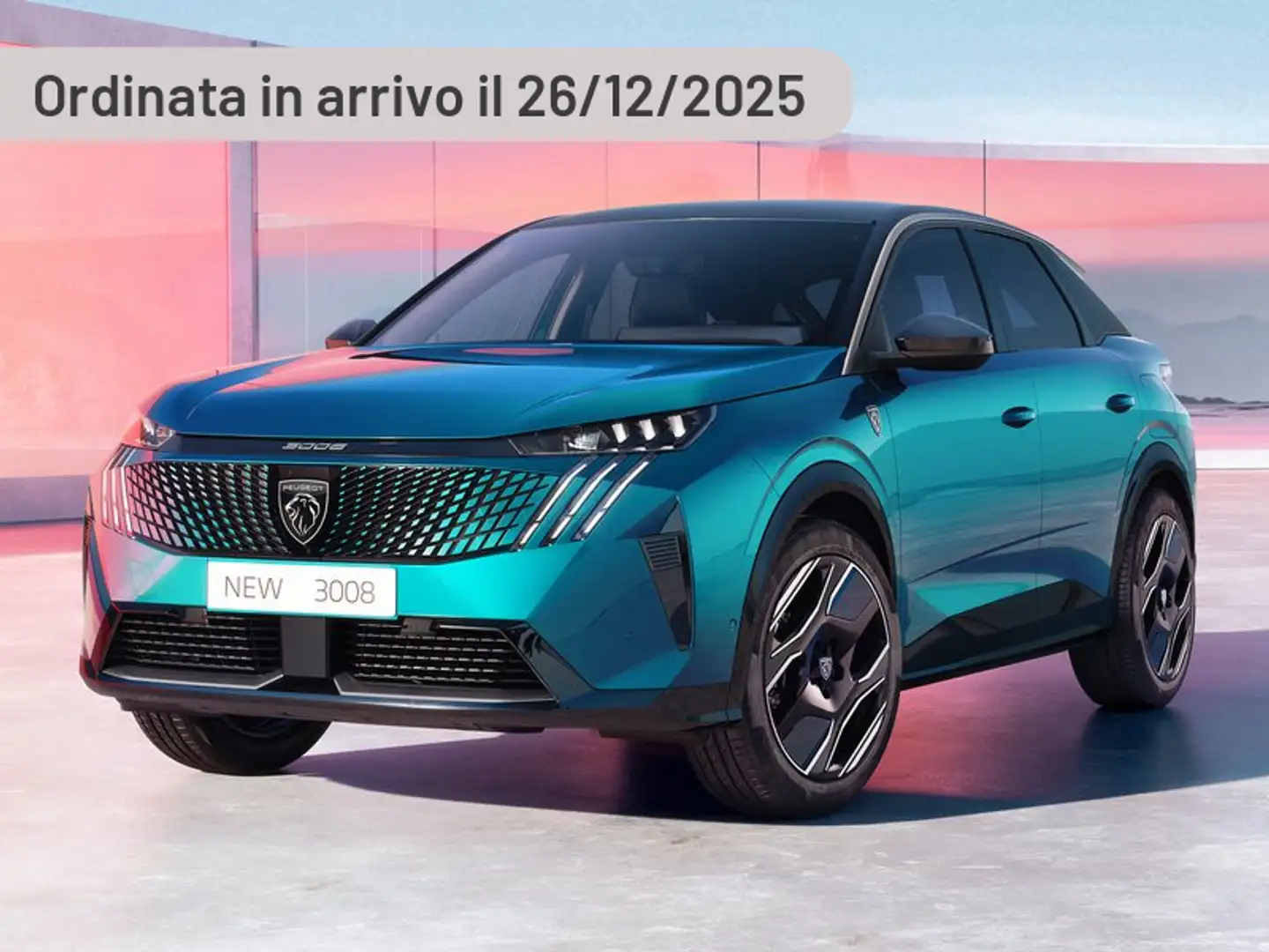 Peugeot 3008 Hybrid 145 e-DCS6 GT Argento - 1