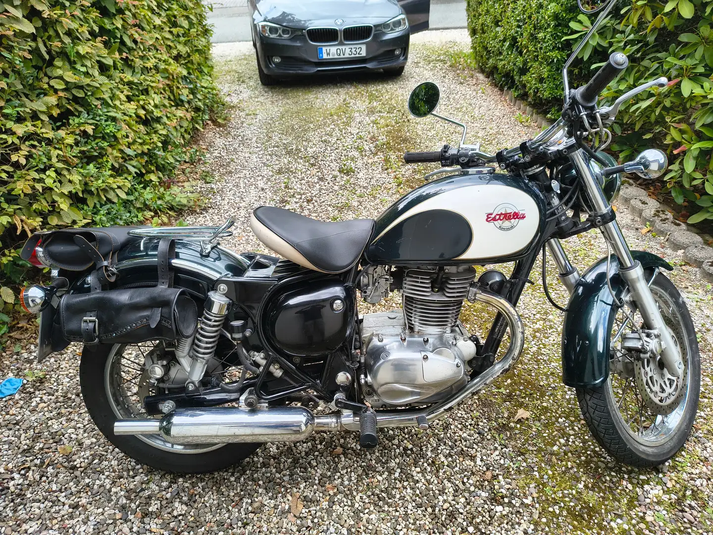 Kawasaki Estrella 250 zelena - 1