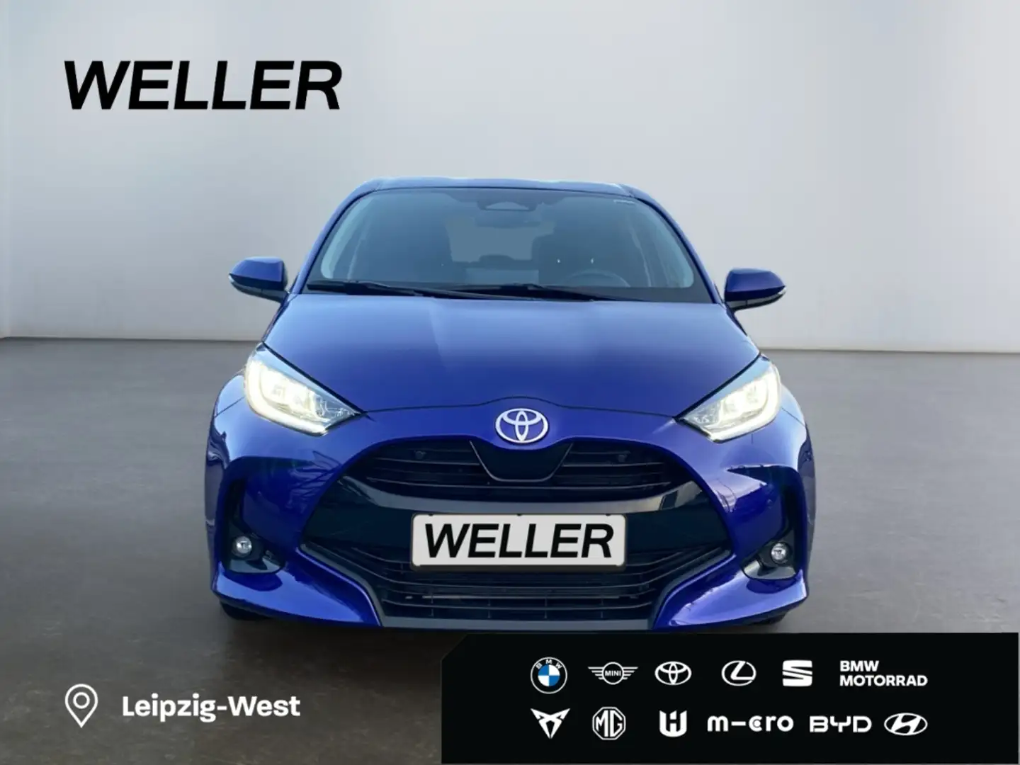 Toyota Yaris Hybrid 116 1.5 Teamplayer *LED*CAM*SHZ*PDC* Blau - 2