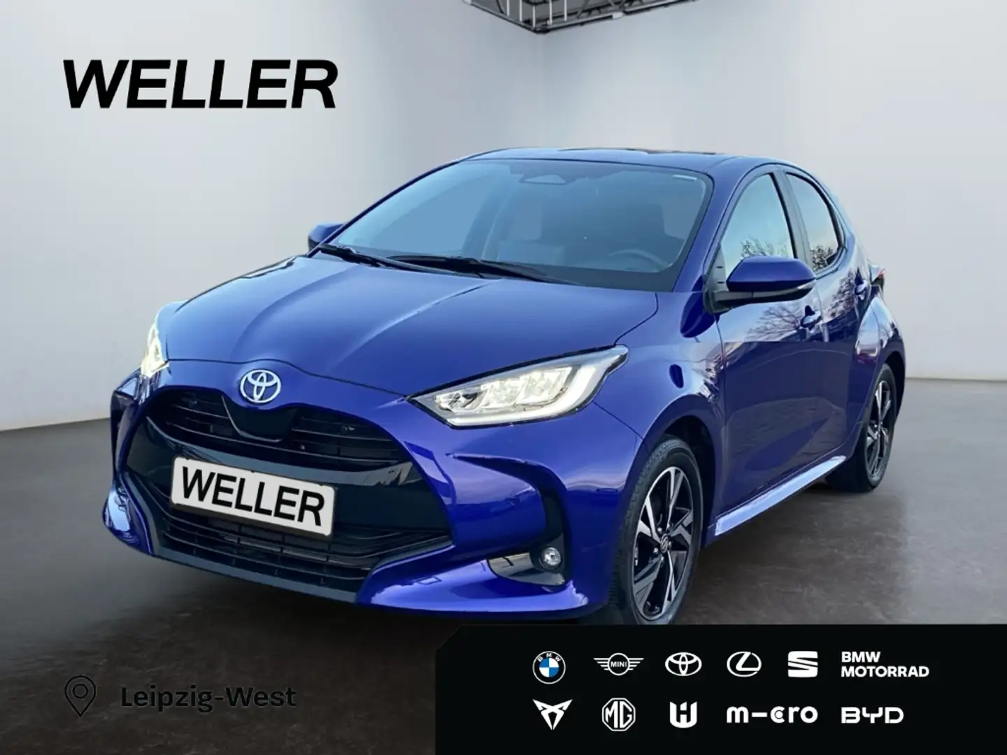 Toyota Yaris Hybrid 116 1.5 Teamplayer *LED*CAM*SHZ*PDC* Blau - 1
