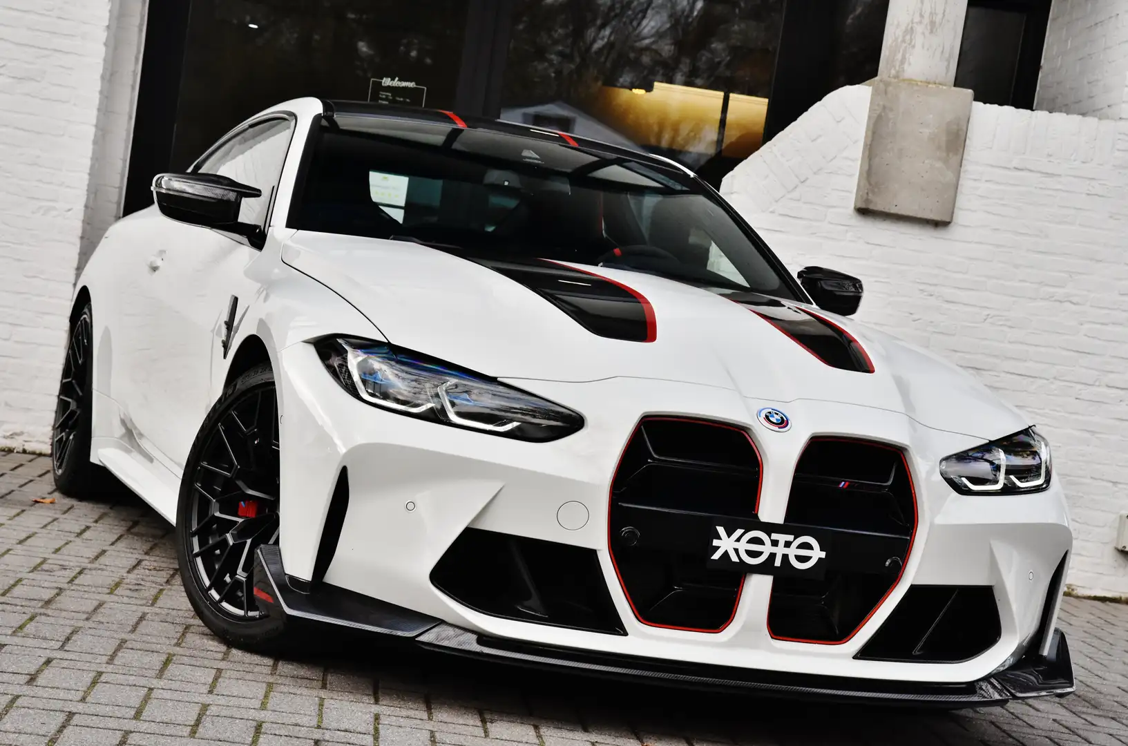 BMW M4 3.0 CSL *** BELGIAN CAR / CSL SEATS *** Blanc - 2