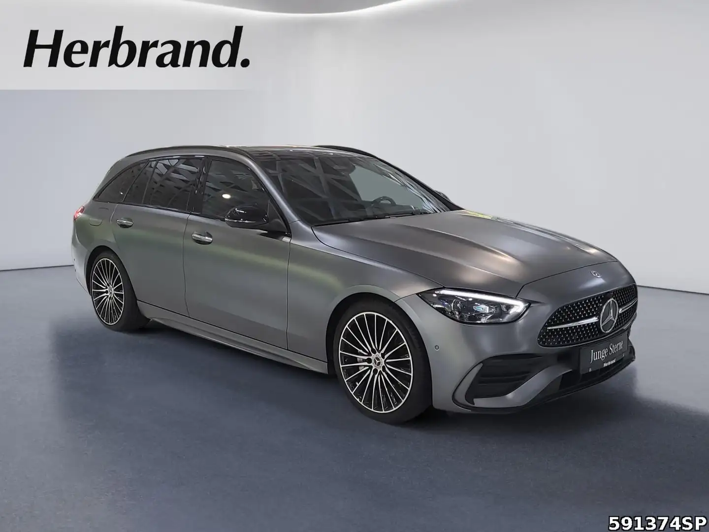 Mercedes-Benz C 300 d TAMG NIGHT DIGITALLIGHT DISTRONIC PANO Grau - 2