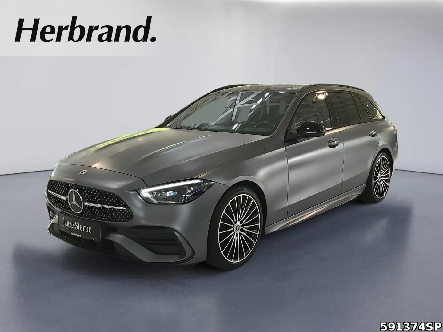 Mercedes-Benz C 300 d TAMG NIGHT DIGITALLIGHT DISTRONIC PANO Grau - 1