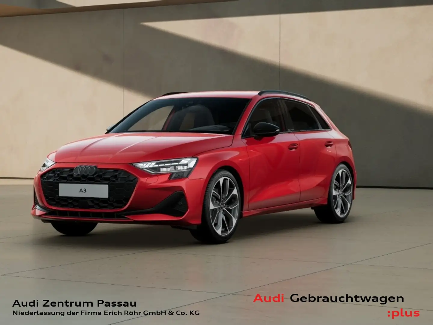 Audi A3 Sportback 35 TDI S line S tro. LED virt. Cock.+ SO Rot - 1