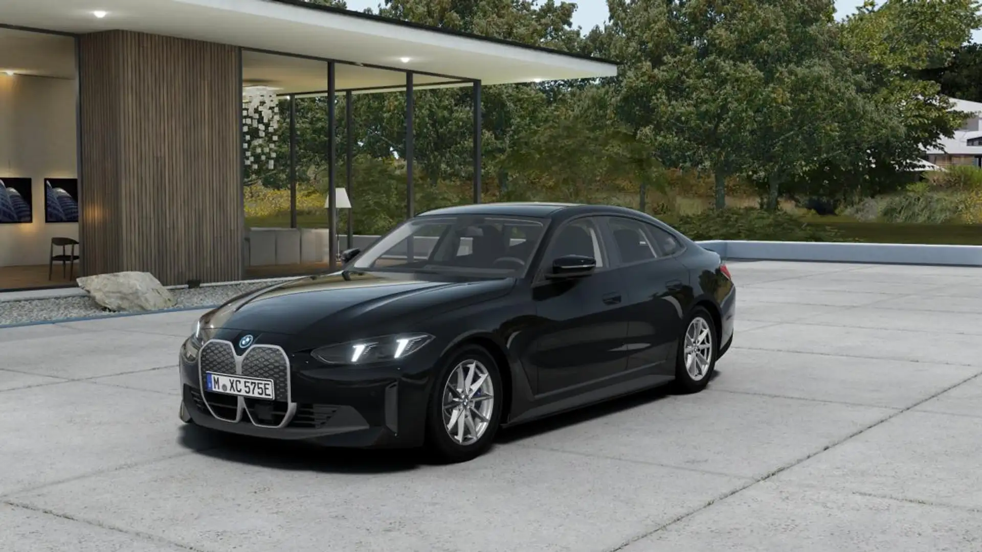 BMW i4 Gran Coupé eDrive 35, NAVI, SHZ, Parking Assistant Schwarz - 1