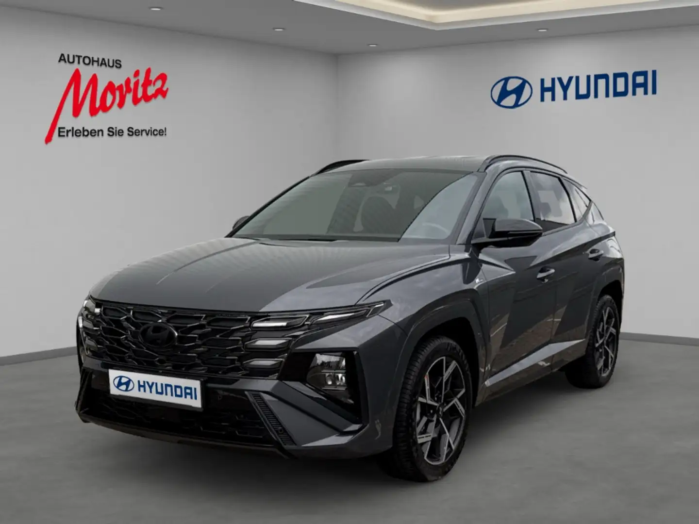 Hyundai TUCSON 1.6 T-GDI N Line MJ26 Rückfahrkamera Einparkhilfe Grau - 1