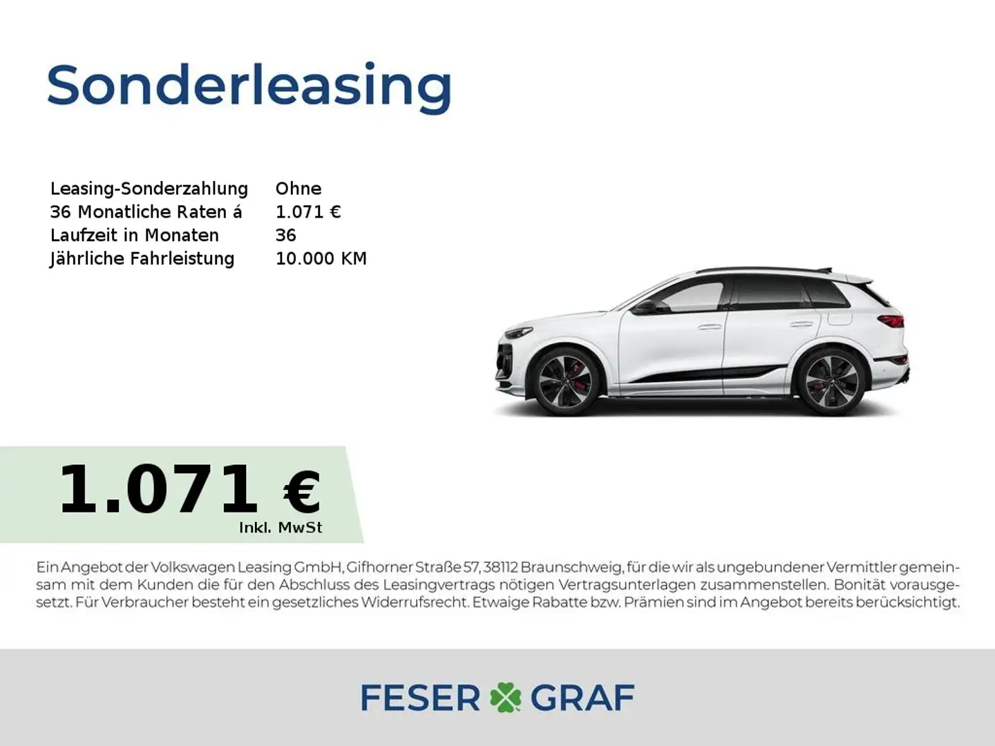Audi SQ6 SUV e-tron 360 kW Biały - 1