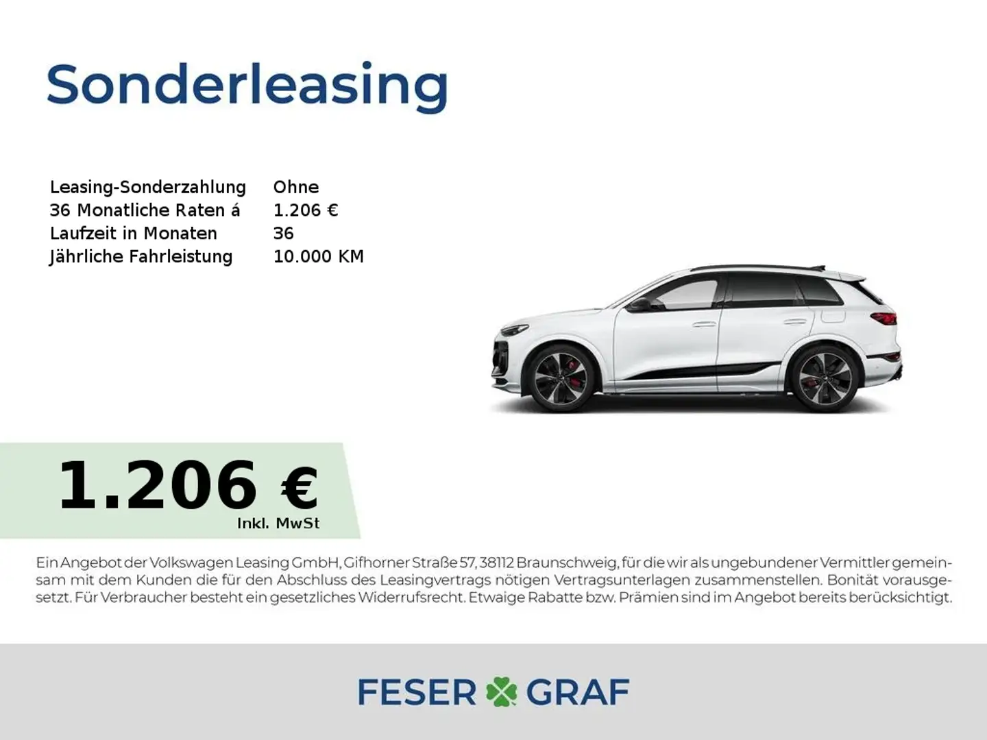 Audi SQ6 SUV e-tron 360 kW Weiß - 1