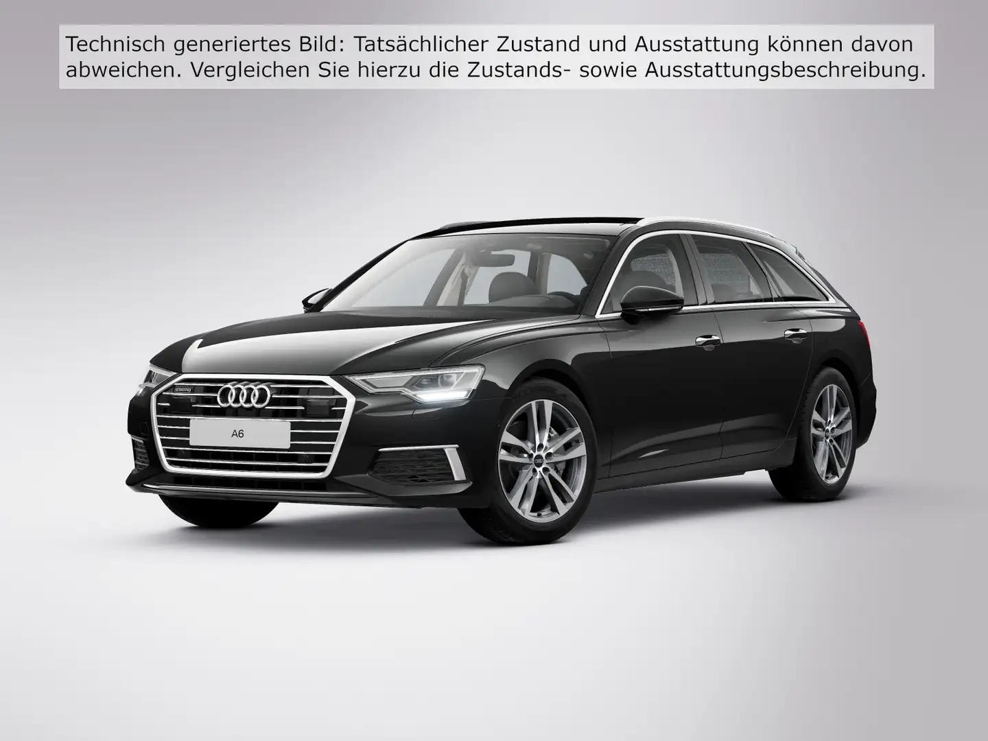 Audi A6 45 TFSI Q DESIGN LM19 AHK PANO MEMORY A Schwarz - 2