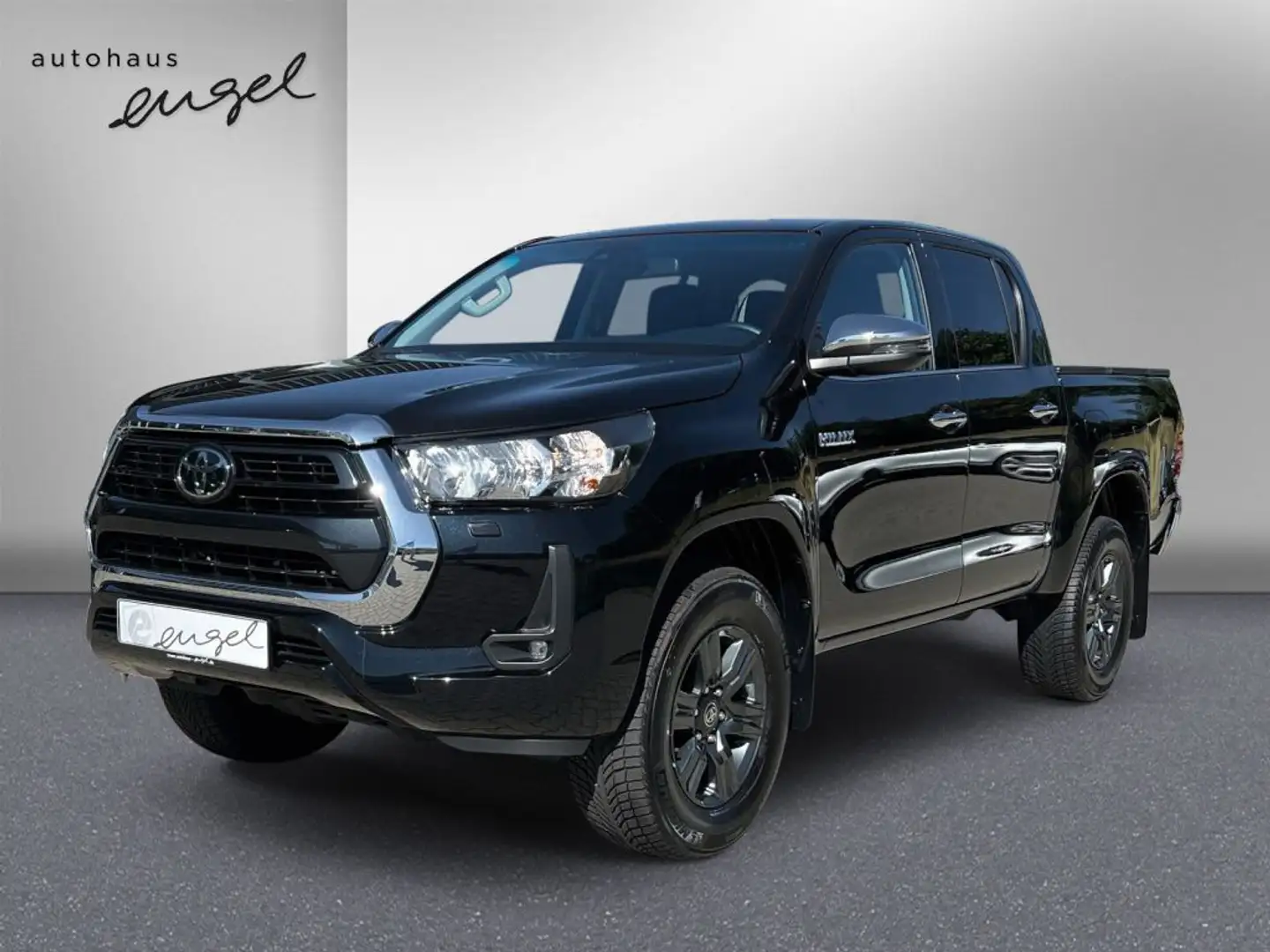 Toyota Hilux 4x4 Double Cab Autm. Comfort,AHK,TEMPO,SHZ,KAMERA, Nero - 1