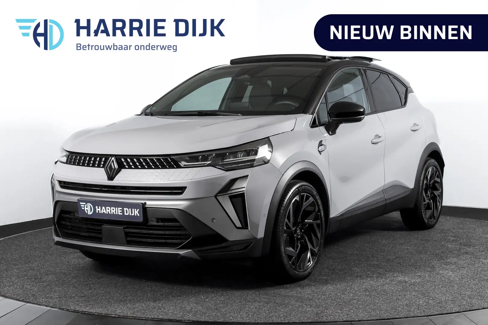 Renault Captur 1.6 E-Tech full hybrid 145 esprit Alpine | S/K-Pan Gris - 1