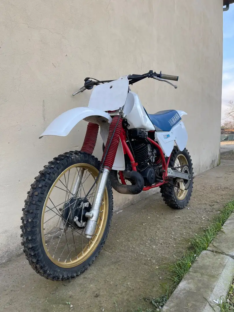 Yamaha YZ 490 Weiß - 2