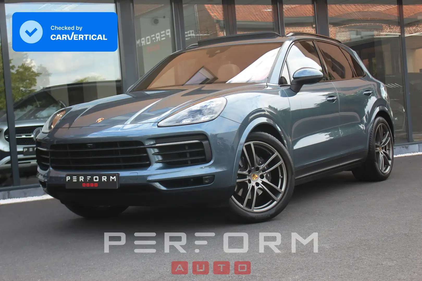 Porsche Cayenne 3.0i V6*PANO DAK*BOSE*360 CAM* + 1J GRNT Bleu - 1