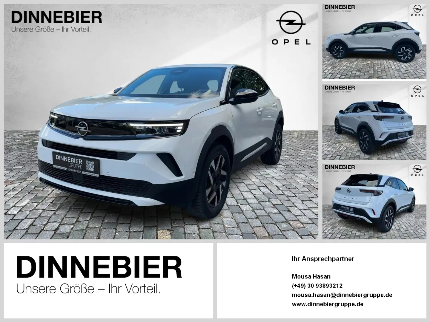 Opel Mokka Edition 1.2 LED+Kamera+Allwetter+SHZ Blanc - 1