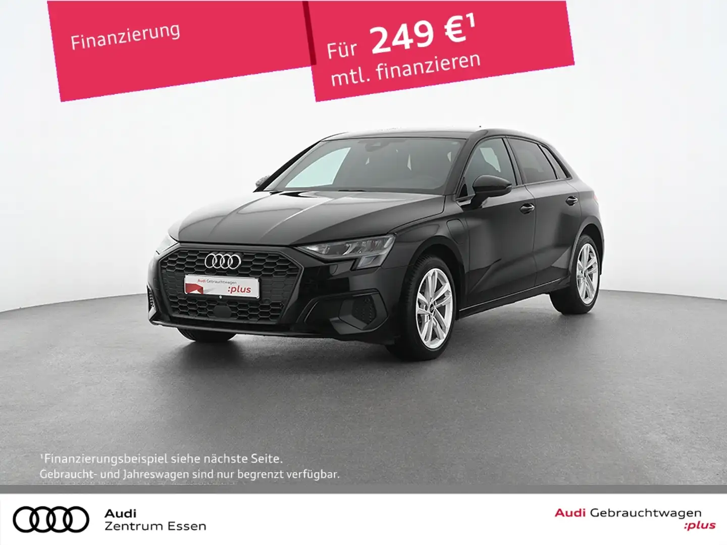 Audi A3 Sportback 40 TFSI e S-TRONIC LED AHK NAV SHZ   RÜF Schwarz - 1