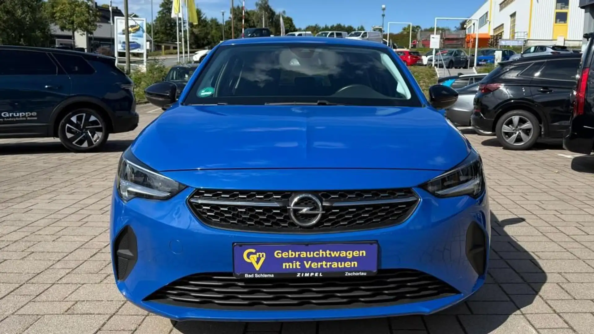 Opel Corsa Elegance 1.2T LED+DAB+Klimaanlage+Tempomat Blau - 2