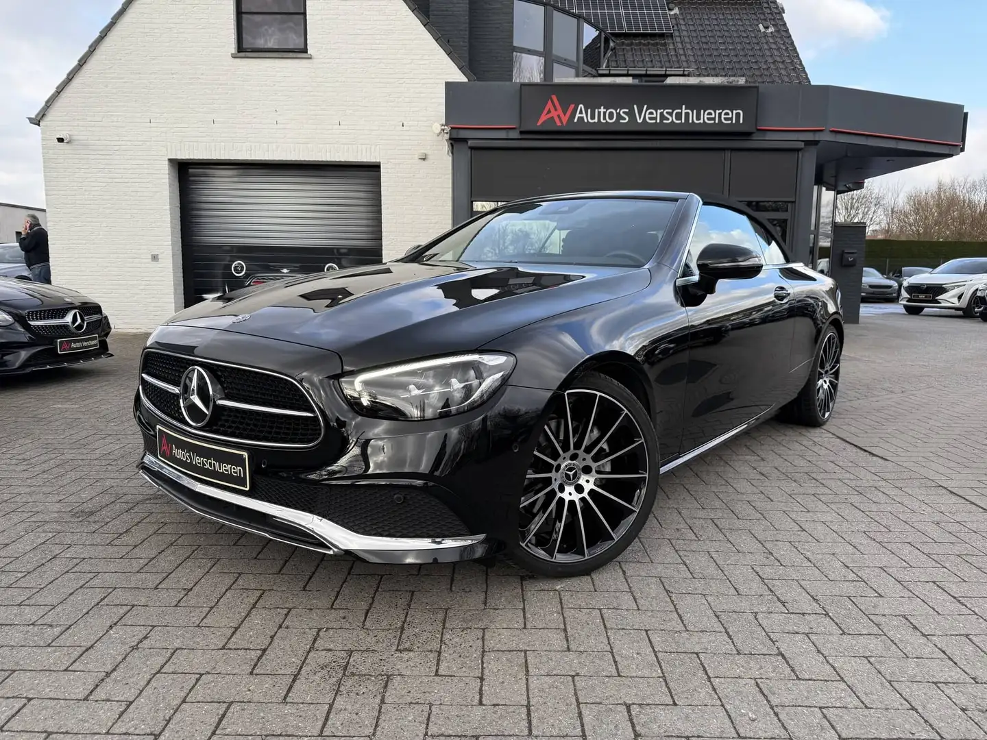 Mercedes-Benz E 200 Cabriolet Avantgarde FACELIFT ** Burmester | Ai... Negro - 2
