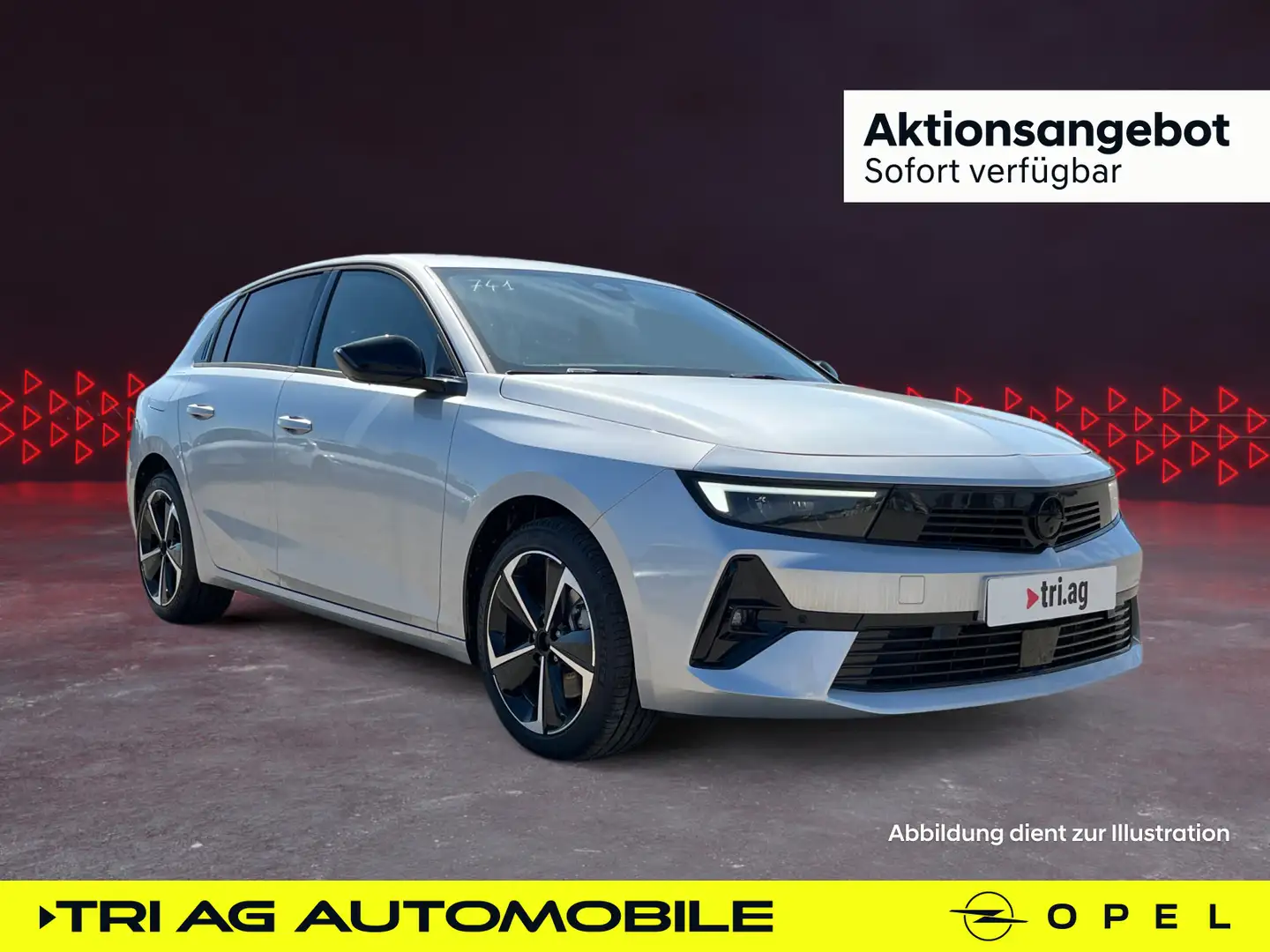 Opel Astra 5-Türer GS PDC SHZ Navi Klimaautomatik Rüc Grau - 1