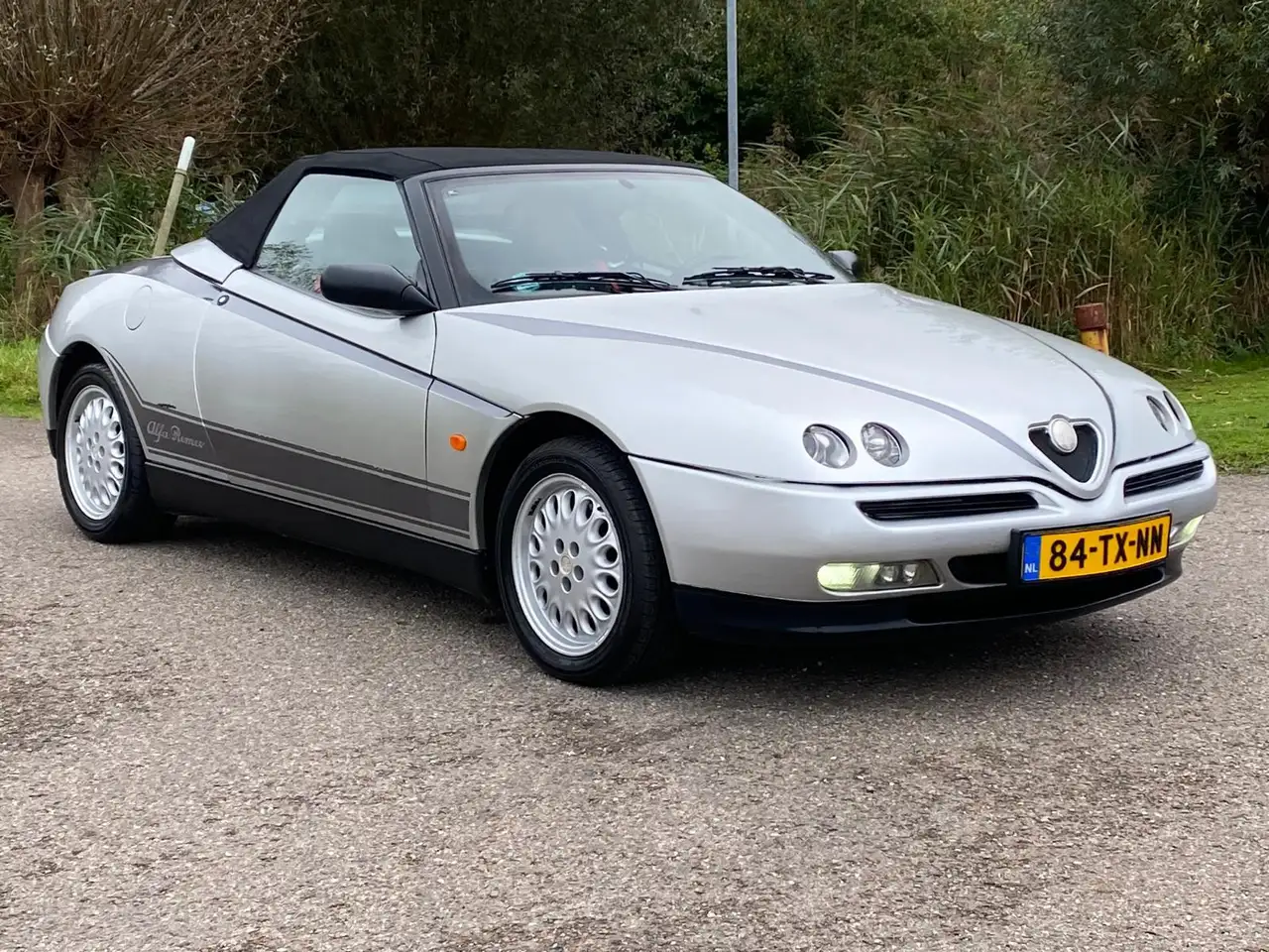 Alfa Romeo Spider 2.0-16V T.Spark L CABRIO Airco NAP Zwart-Leder Nie, foto 8