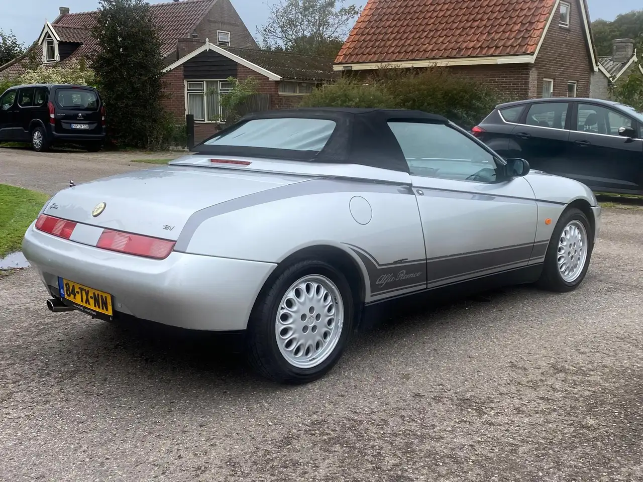 Alfa Romeo Spider 2.0-16V T.Spark L CABRIO Airco NAP Zwart-Leder Nie, foto 12