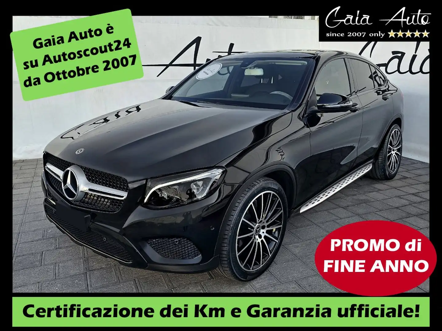 Mercedes-Benz GLC 250 Coupe 250 Sport 4matic Cerchi AMG Nero - 1