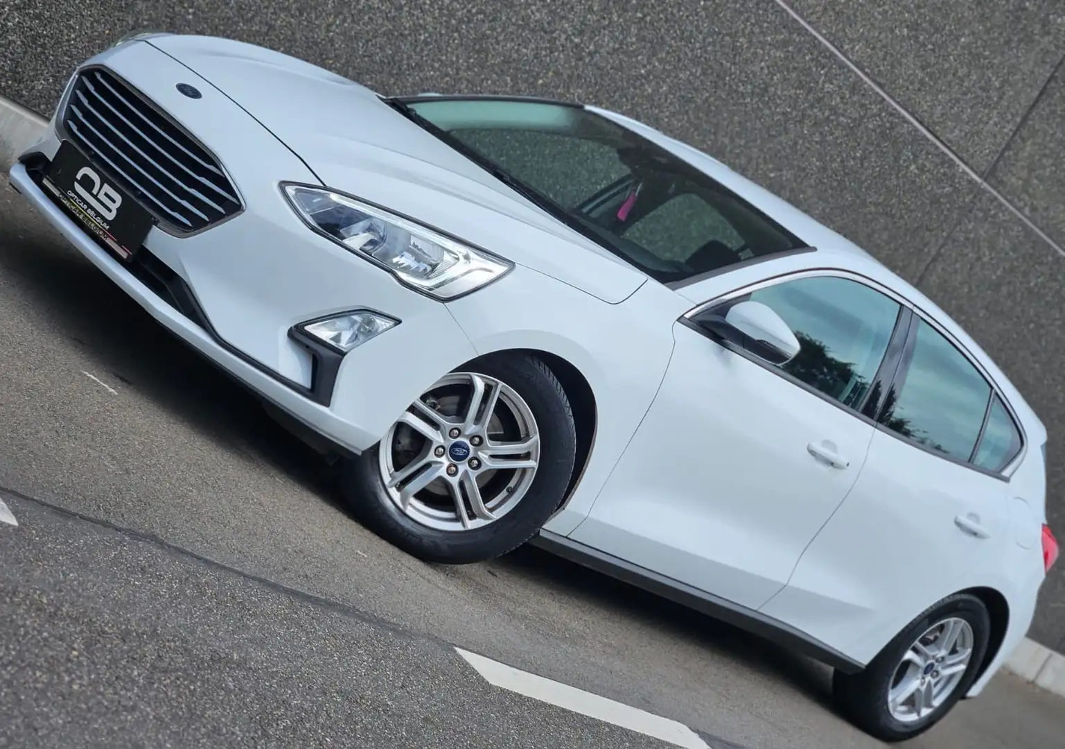 Ford Focus **1.0i - 79.000 km - App Link - Airco - Garantie** Blanc - 1