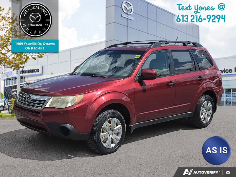 Red 2012 Subaru Forester SUV / Crossover All-Wheel Drive Automatic