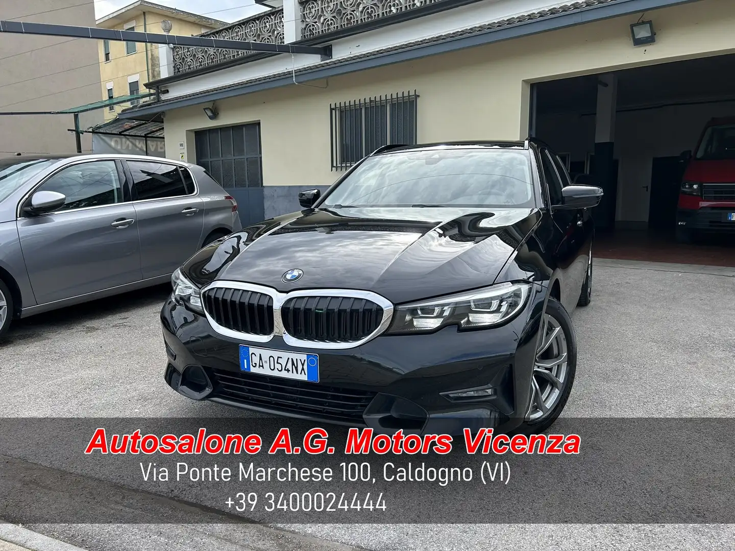 BMW 320 d Touring 190CV Sport auto Nero - 1